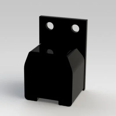 PL-IRS5bwmbrz - Bottom Rail Wall Mount