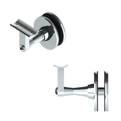 PLHR20XDGBS - Hand Rail Glass Mount Bracket