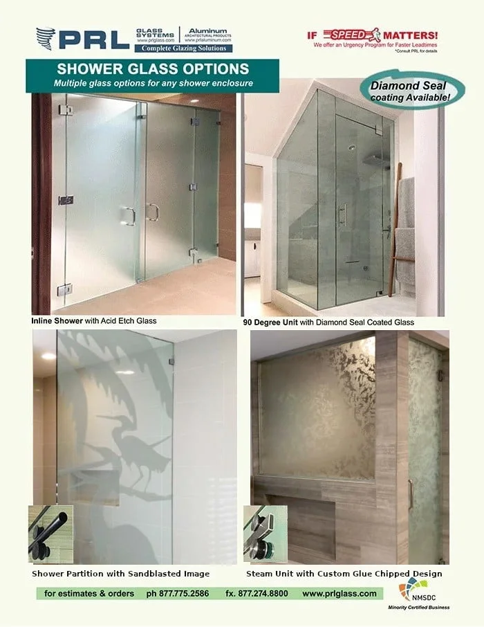 Shower Glass Types